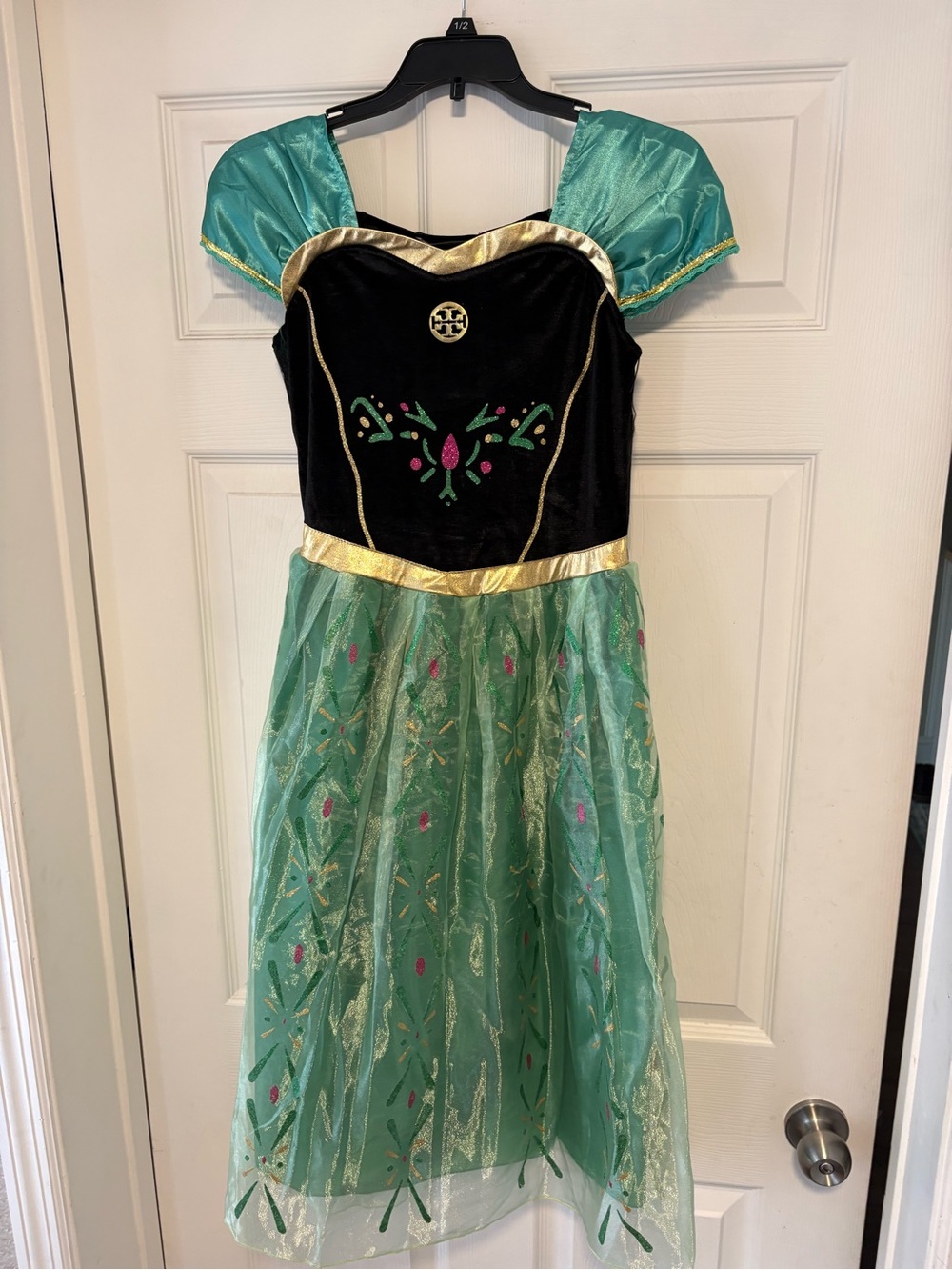 Girls' Disney Frozen Princess Anna Costume Dress